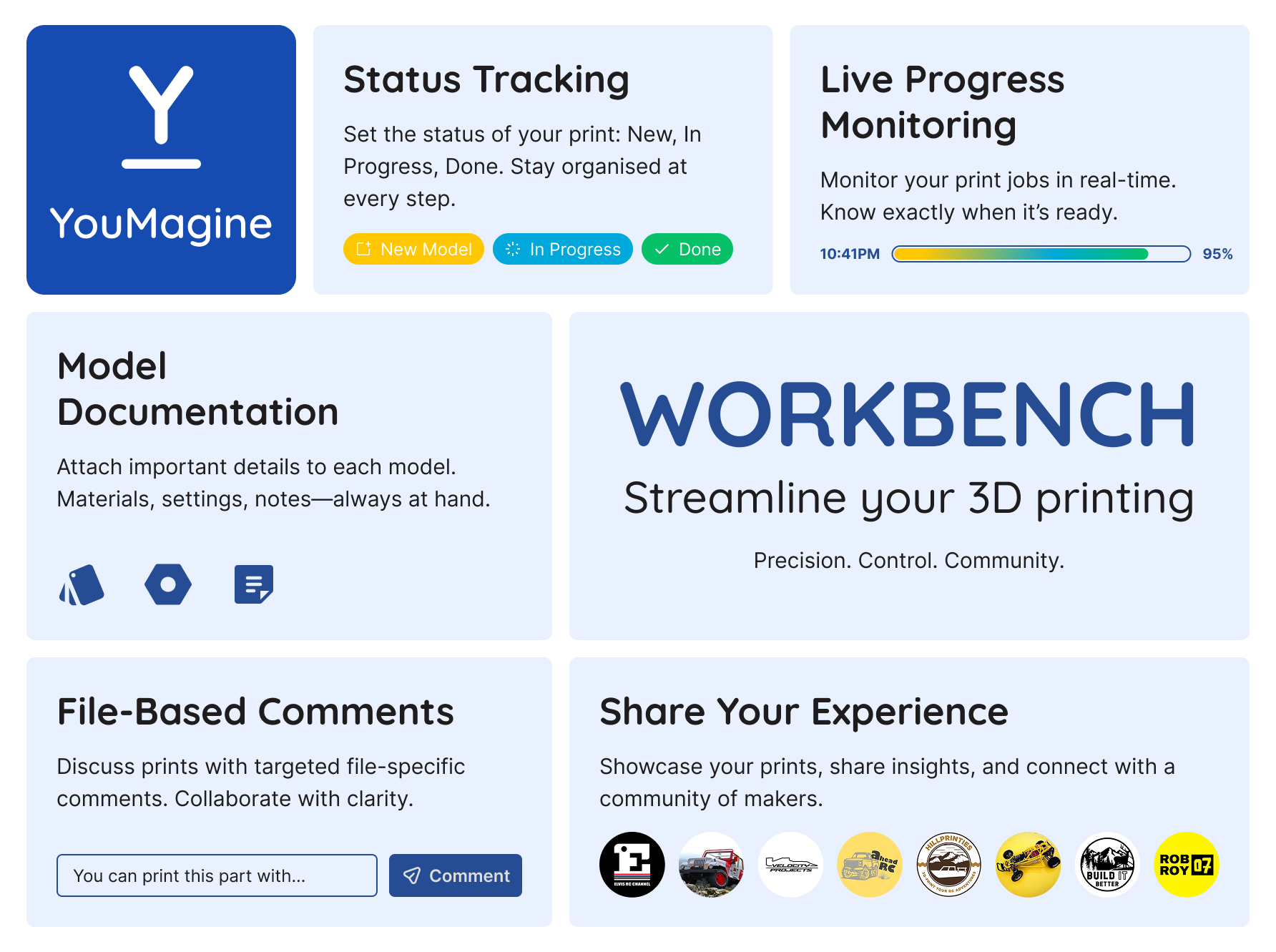 Workbench platform interface